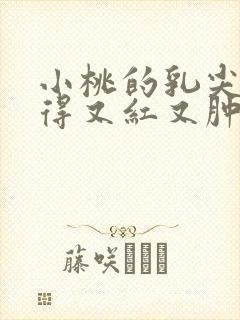 小桃的乳尖被吸得又红又肿