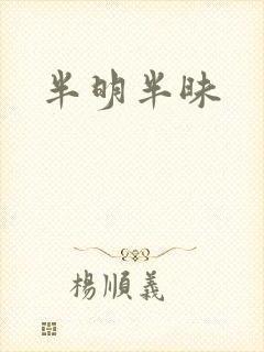半明半昧