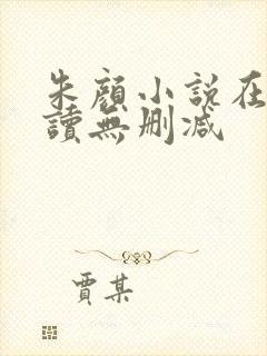 朱颜小说在线阅读无删减