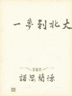 一梦到北大