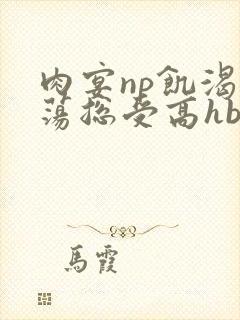 肉宴np饥渴放荡总受高hbl