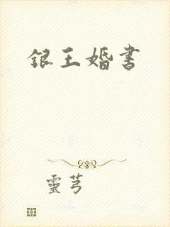 银王婚书封面
