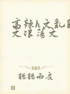 高辣h文乱乳h文浪荡文封面