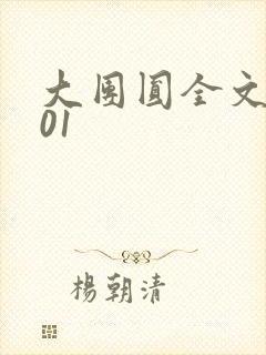 大团圆全文阅读01封面