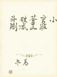 斗破苍穹小说无删减正版