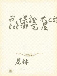 我保证不c进去txt御宅屋封面