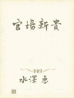 官场新贵封面