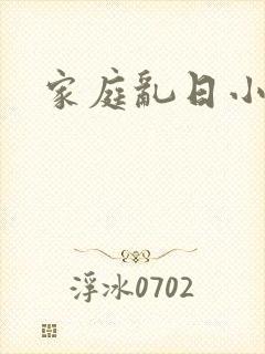 家庭乱日小说