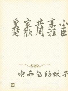 皇家共享小公主楚欢周淮臣