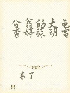 公翁的大龟挺进秀婷苏玥电影封面