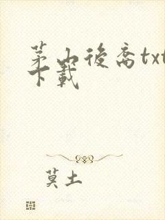 茅山后裔txt下载