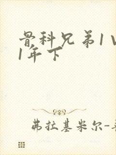 骨科兄弟1 V1年下