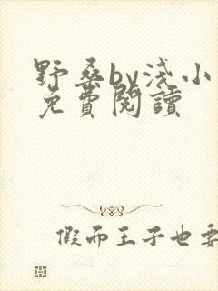 野桑by浅小说免费阅读封面