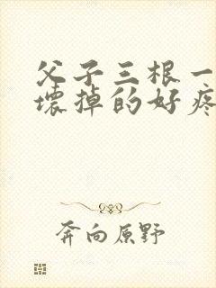 父子三根一起会坏掉的好疼