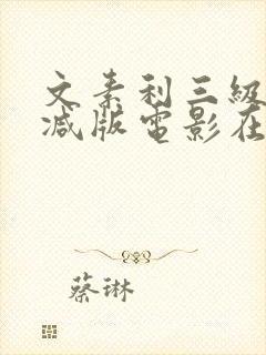 文素利三级未删减版电影在线观看封面