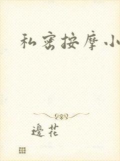 私密按摩小说封面