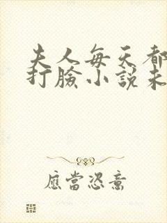 夫人每天都在线打脸小说未删减完整版封面