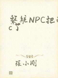系统NPC把我c了封面