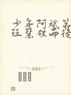 少年阿斌第二部珏慧破而后立