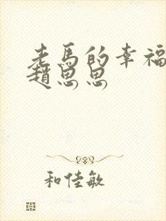 老马的幸福生活赵思思