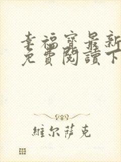 幸福宝最新章节免费阅读下载小说