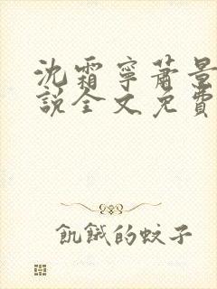 沈霜宁萧景渊小说全文免费阅读