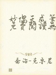 妙偶天成笔趣阁免费阅读无弹窗封面