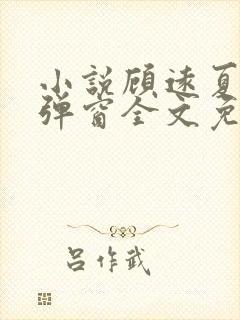 小说顾远夏婉无弹窗全文免费阅读封面