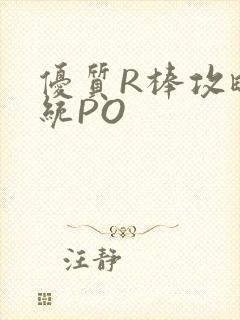 优质R棒攻略系统PO