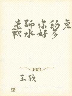 老师你的兔子好软水好多