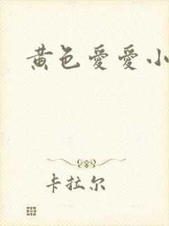 黄色爱爱小说