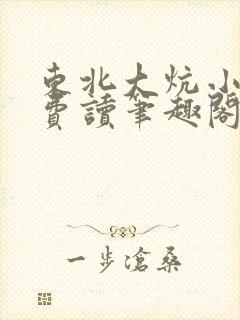 东北大炕小说免费读笔趣阁