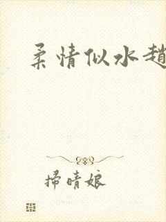 柔情似水赵雅儿