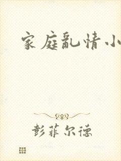 家庭乱情小说