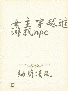 女主穿越进18游戏npc
