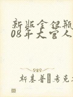 新版金银瓶2008年大官人