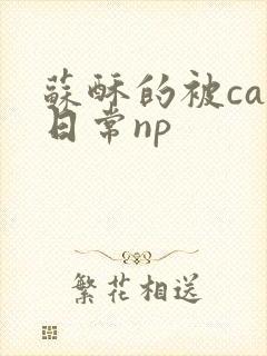 苏酥的被cao日常np封面