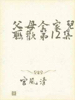 父母全家儿女大联欢第12集封面