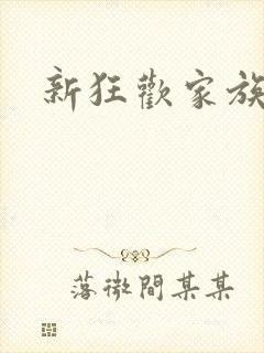 新狂欢家族小说