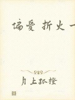 偏爱 折火一夏封面