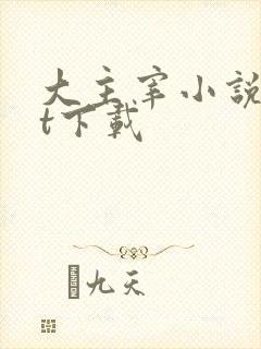 大主宰小说txt下载