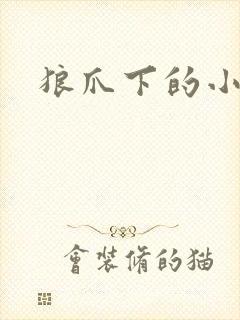 狼爪下的小雏菊