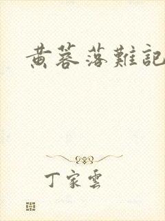 黄蓉落难记阅读