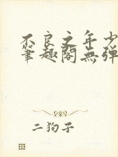 不良之年少轻狂笔趣阁无弹窗