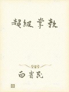 超级掌教封面