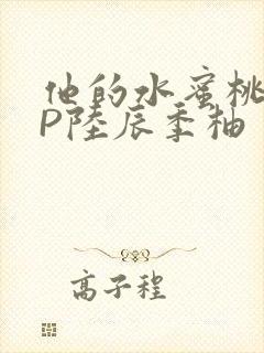 他的水蜜桃POP陆辰季柚