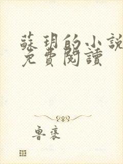 苏玥的小说全文免费阅读