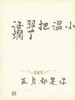 洛羿把温小辉做烂了