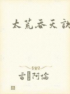 太荒吞天诀小说