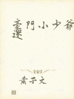 豪门小少爷是财迷